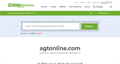 Desktop Screenshot of agtonline.com